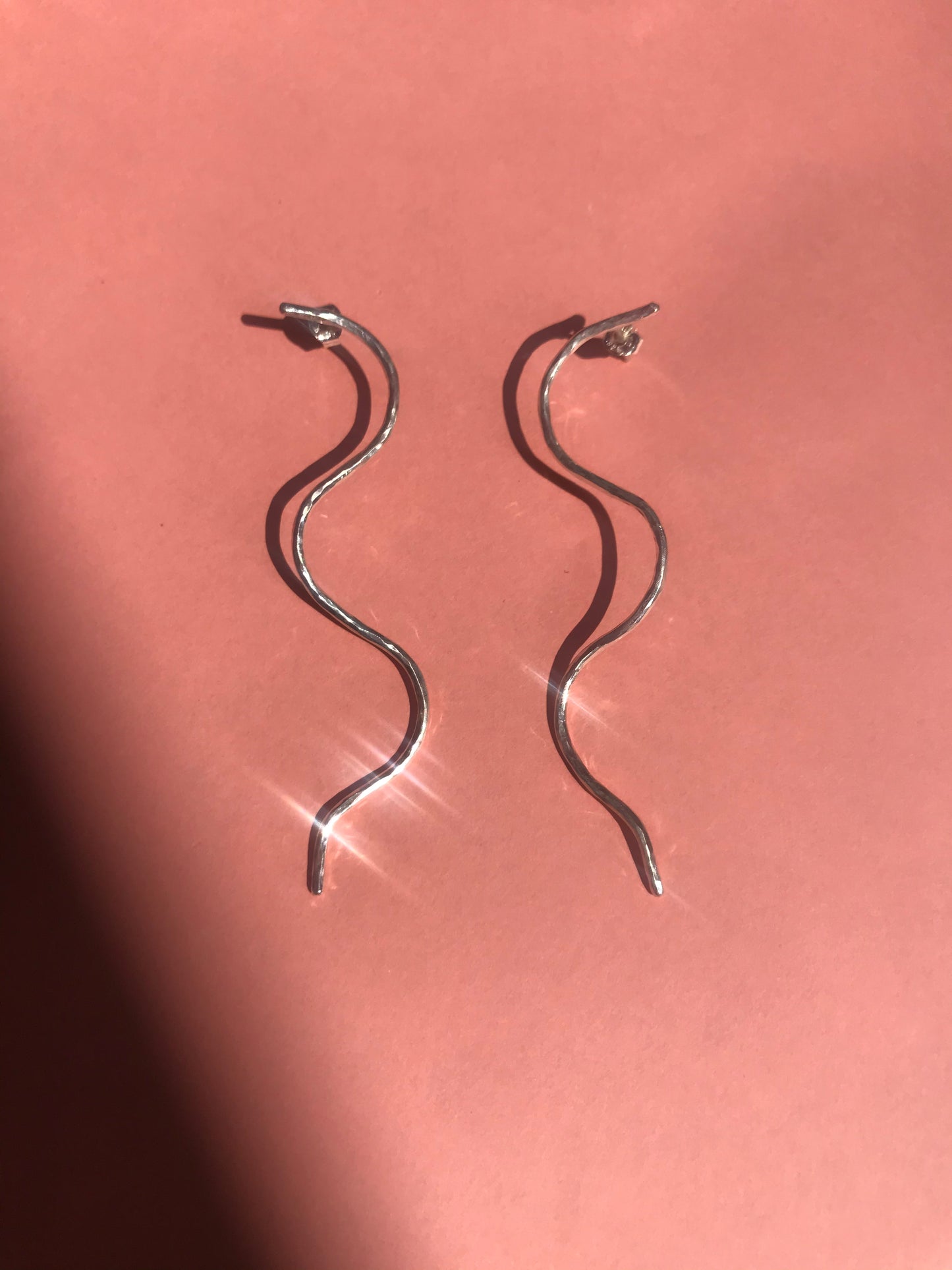 Squiggle Post Earrings