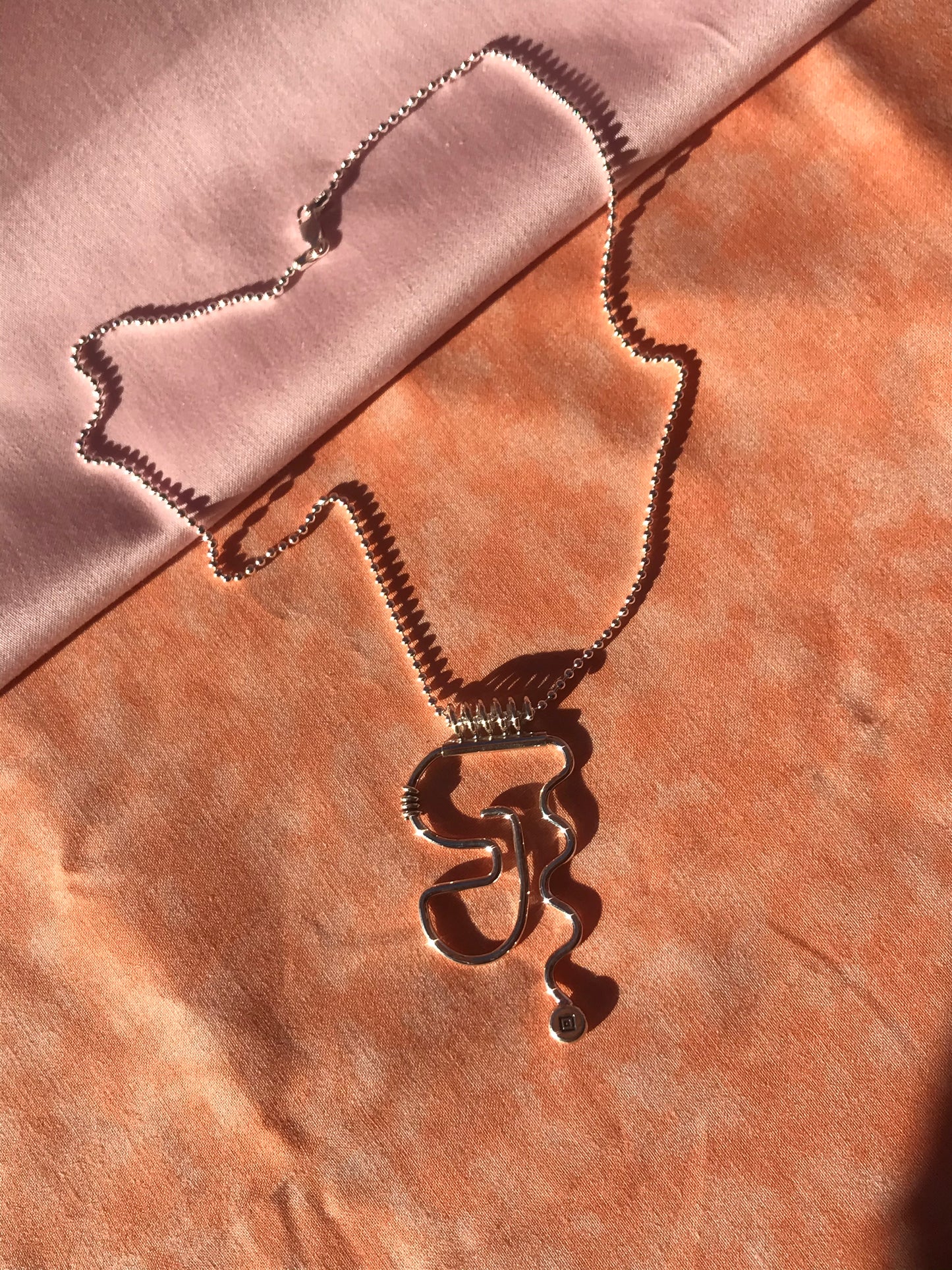 Playground Necklace on Ball Chain