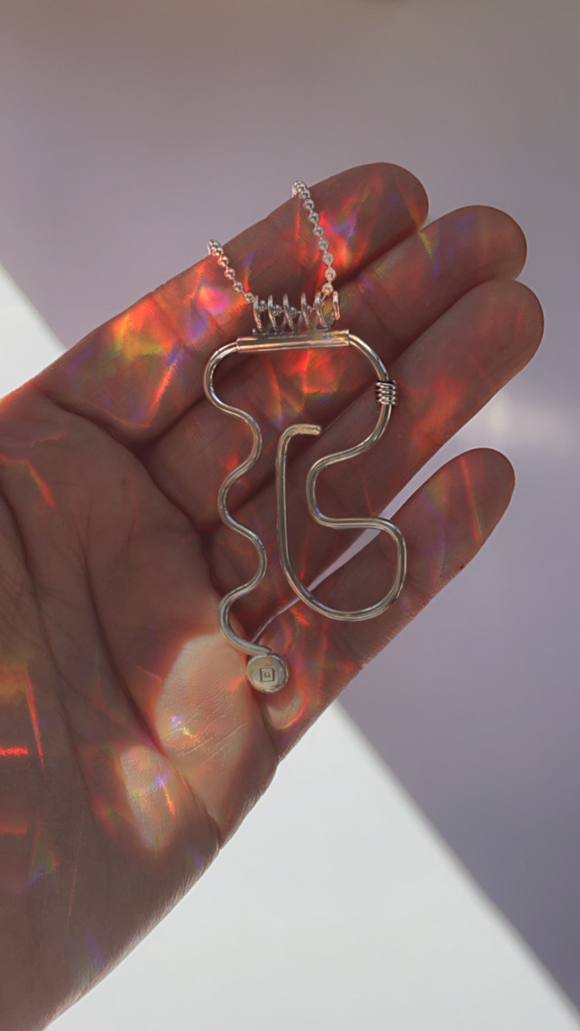 Playground Necklace on Ball Chain