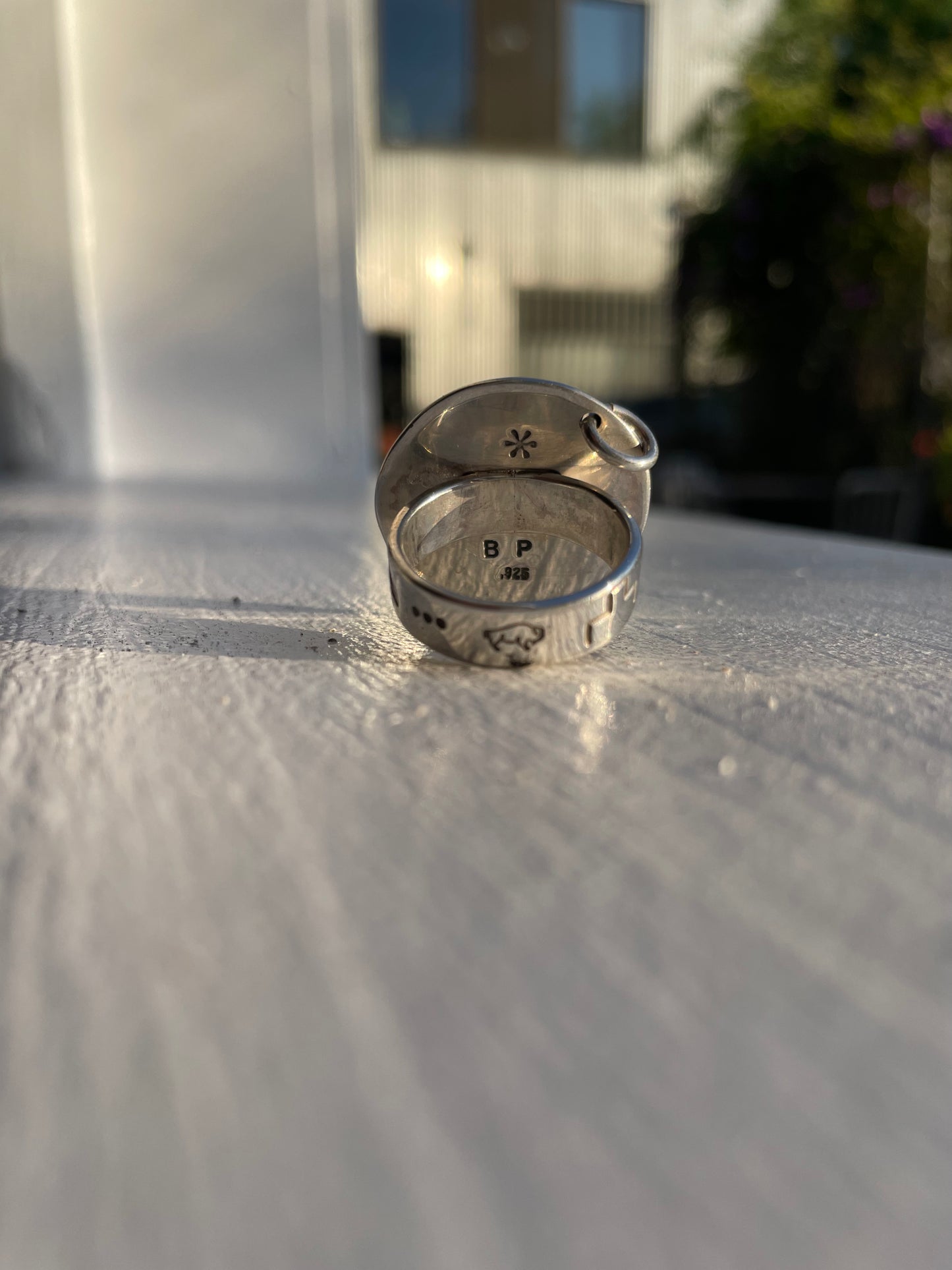 Round Green Aventurine Ring Ring