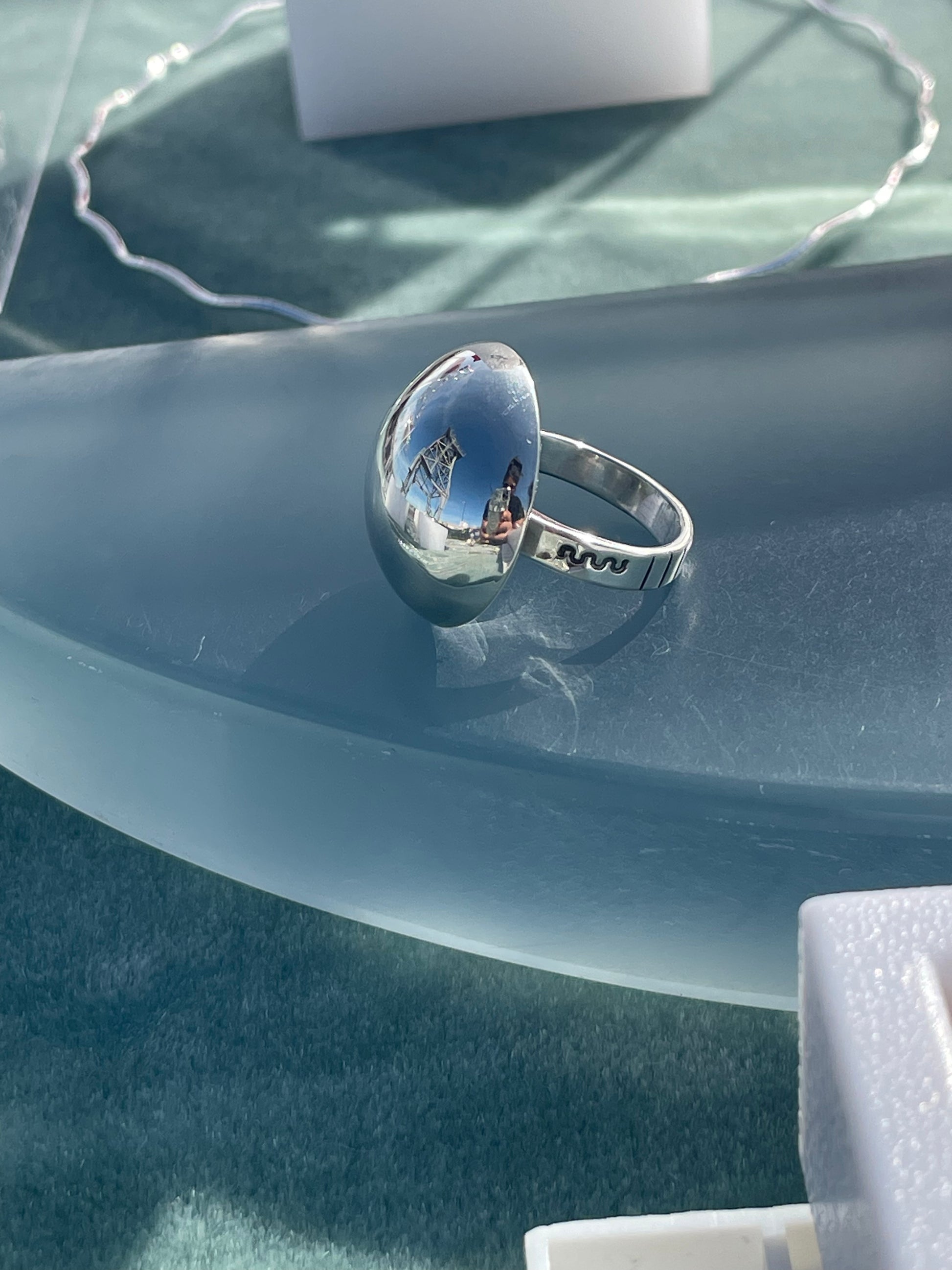 Dome Ring – broken pebble studio